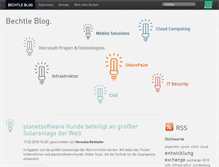 Tablet Screenshot of bechtle-blog.com